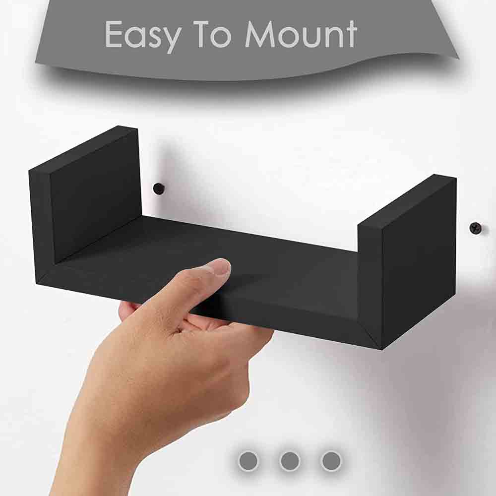 Set Of 3 Floating Wall Shelves